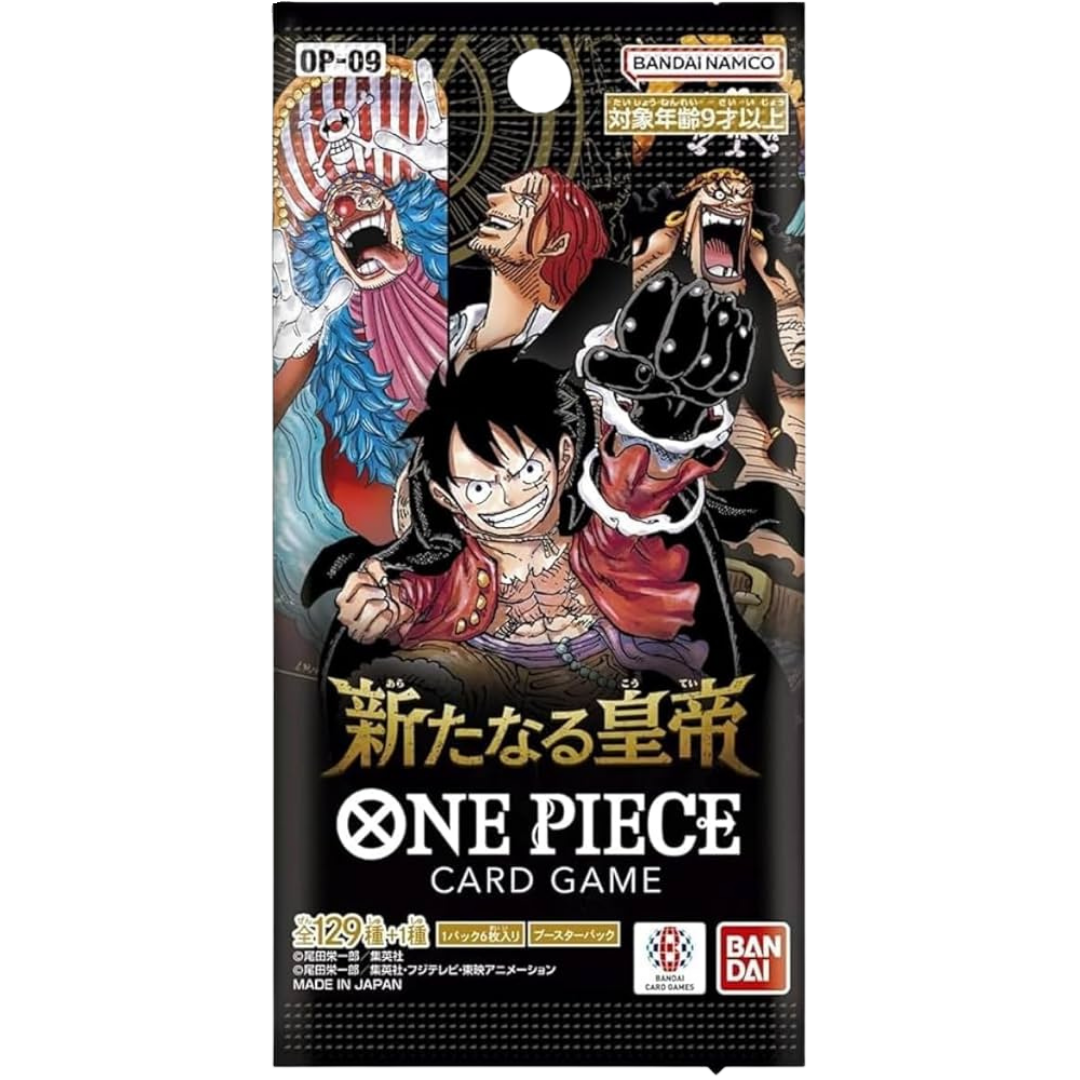 One Piece CG OP-09 JAP – The Four Emperors – One Piece Card Game Box (24 Bustine)