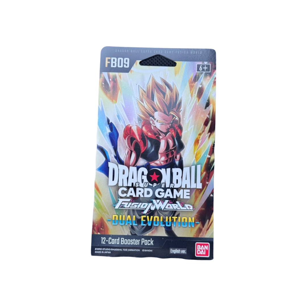 Paper Sleeve Premium Booster FB-09 Dragonball Fusion World ENG.