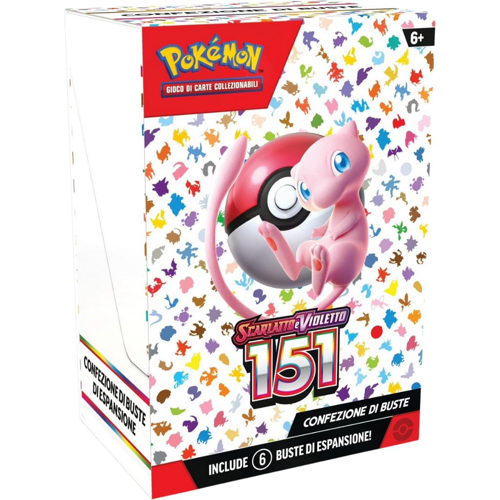 Scarlatto e Violetto 151 Bundle da 6 Buste 10 Carte (IT)