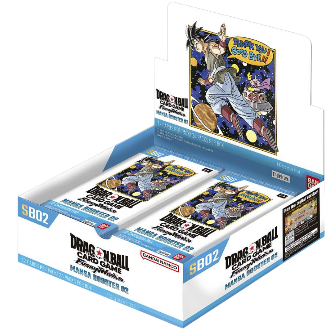 Dragon Ball Fusion World SB02 Box Manga Booster Pack 02 ENG