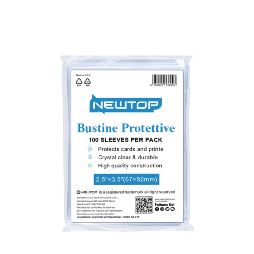 NEWTOP CARD SLEEVES BUSTINE PROTETTIVE PX03