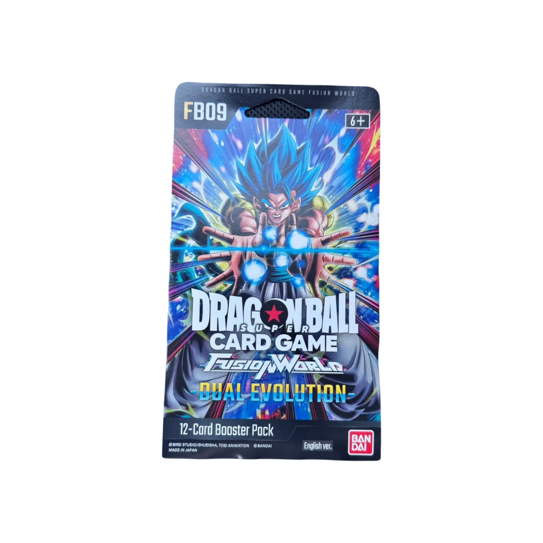 Paper Sleeve Premium Booster FB-09 Dragonball Fusion World ENG.