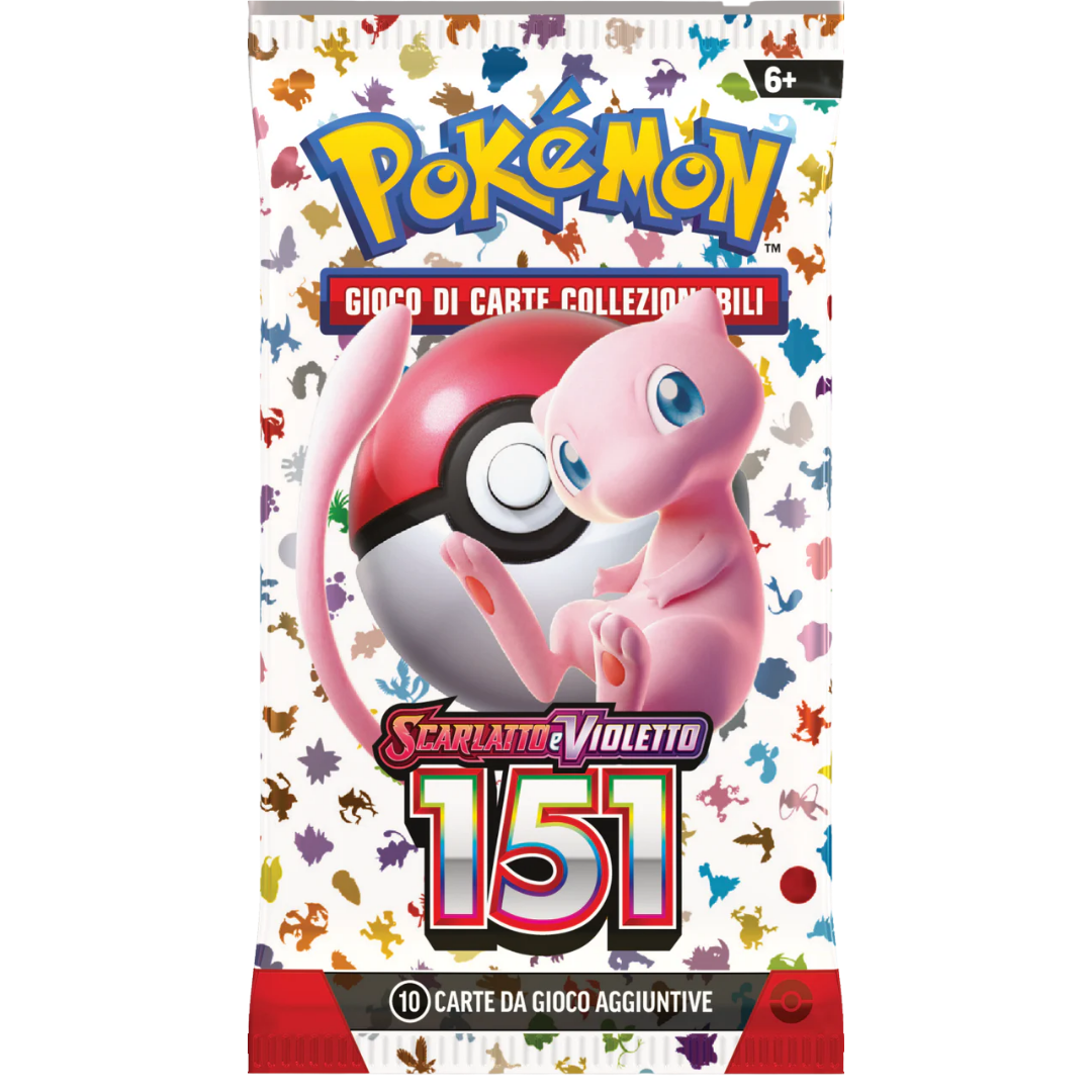 Scarlatto e Violetto 151 Bundle da 6 Buste 10 Carte (IT)